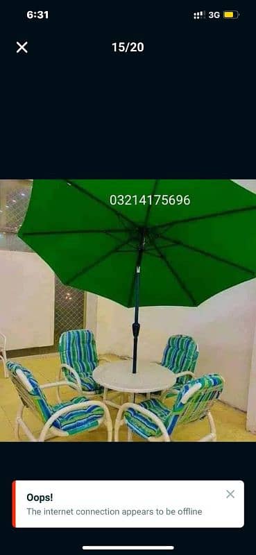 OUTDOOR GARDEN UMBRELLA UPVC RATTAN FURNITURE SOFA SET CHAIRS TABLE 9