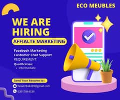 job offer for social media marketing