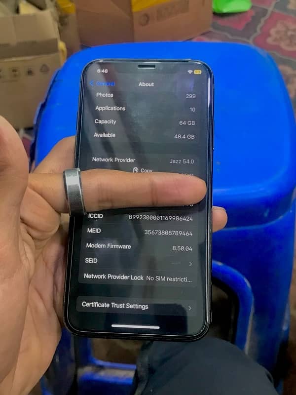 iPhone x non pta factry unlock 64GB 1