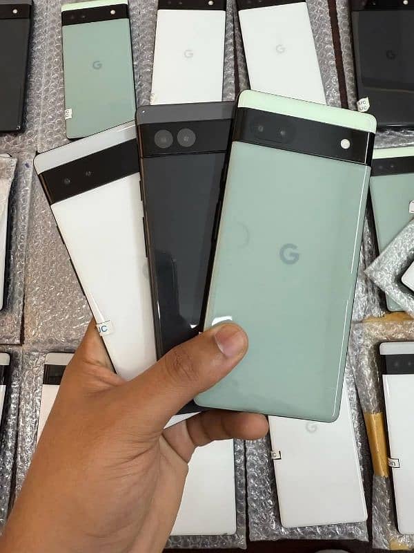 Google Pixel 6A 7A ,6pro ,7 pro Pta Approved 0