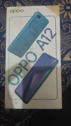 Oppo A12 Fresh piece sab ok he box raseed pta approved