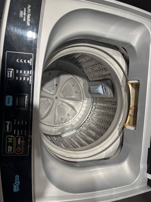 Haier fully automatic washing machine 0