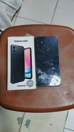 Samsung A24 10/9 All Ok with Box Official PTA Approved