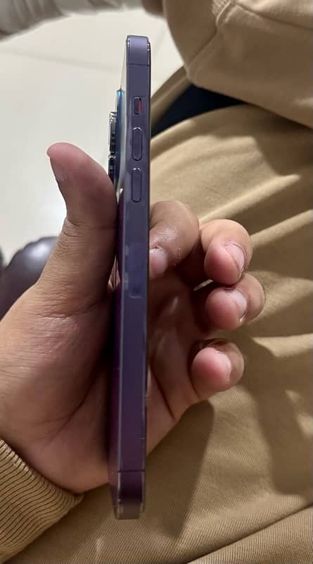 Iphone 14 pro max jv purple color 128 gb 10 by 10 1