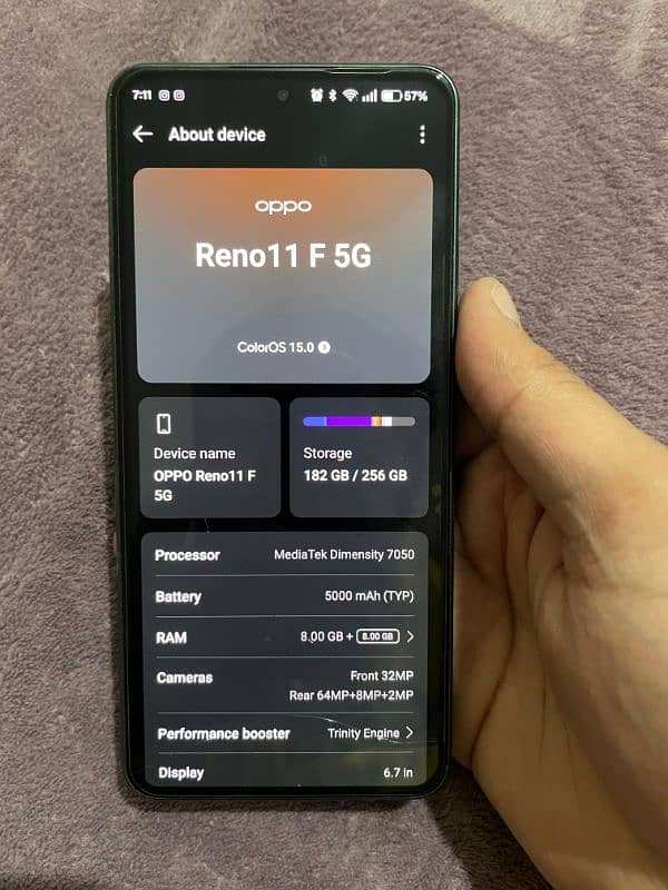 OPPO Reno 11F 8+8/256GB Green 2