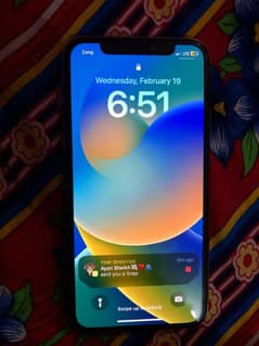 IPHONE X 256 PTA APPROVED