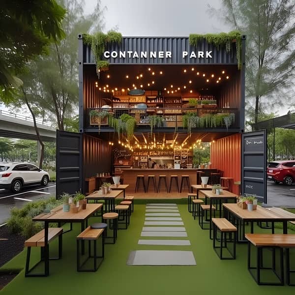 Container Cafe, restaurants and office | Modern & Customizable | 2