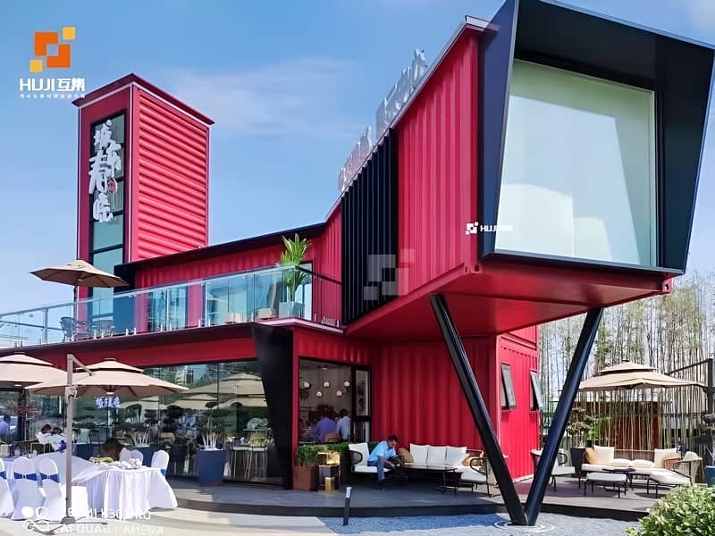 Container Cafe, restaurants and office | Modern & Customizable | 3