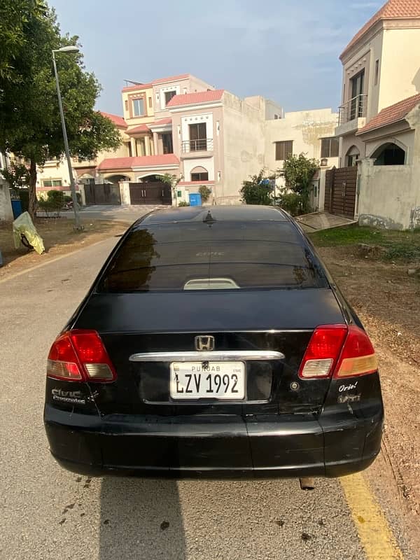 Honda Civic VTi Oriel Prosmatec 2005 contact number 03216318600 1