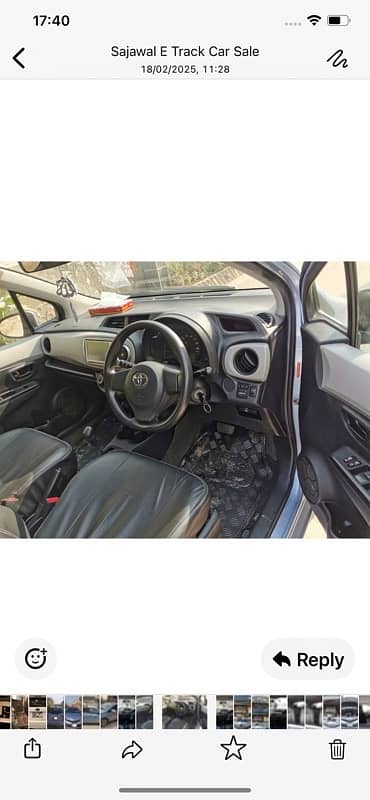 Toyota Vitz 2011/2014 import 8