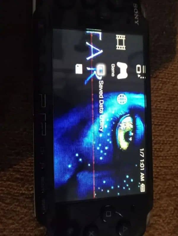 PSP with 4GB card and Original Charger 2