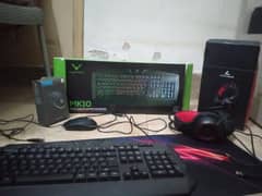 Gaming Keyboard,Gaming Mouse,Gaming Headphones,Large mouse padAll(RGB)