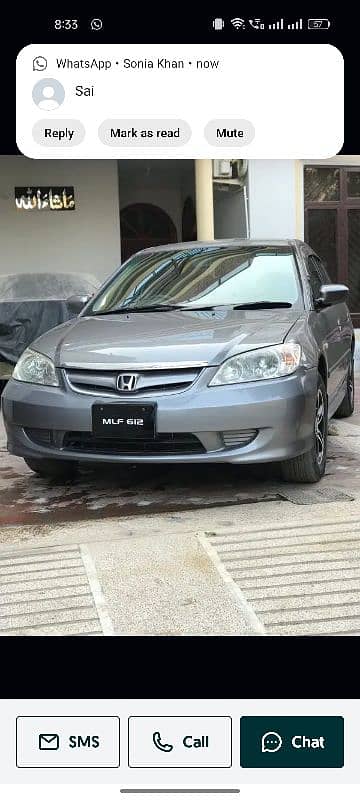 Honda Civic EXi 2005 2