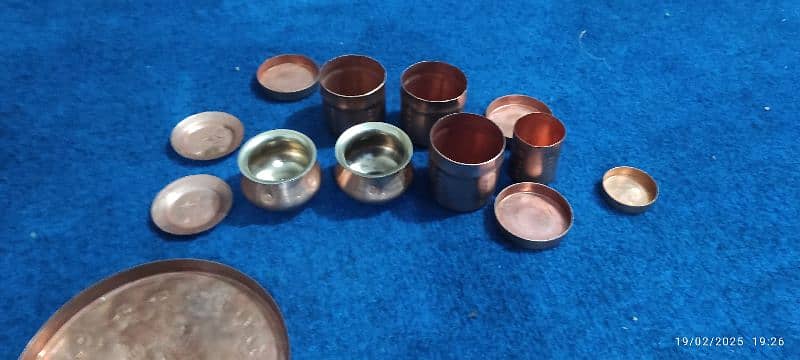 antique hand made pure copper paan daan 4