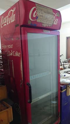 Coca cola commercial refrigerator