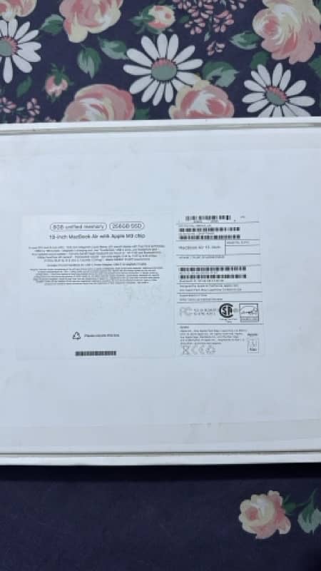 Macbook Air M3 2024 8GB / 256GB 13.6 inches 0