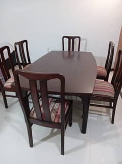 6 seater dining table