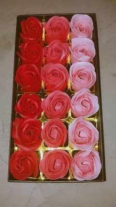 18pcs Rose Soap Gift