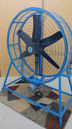 industrial blower exaust fan ventilation pedestal type trolly type big