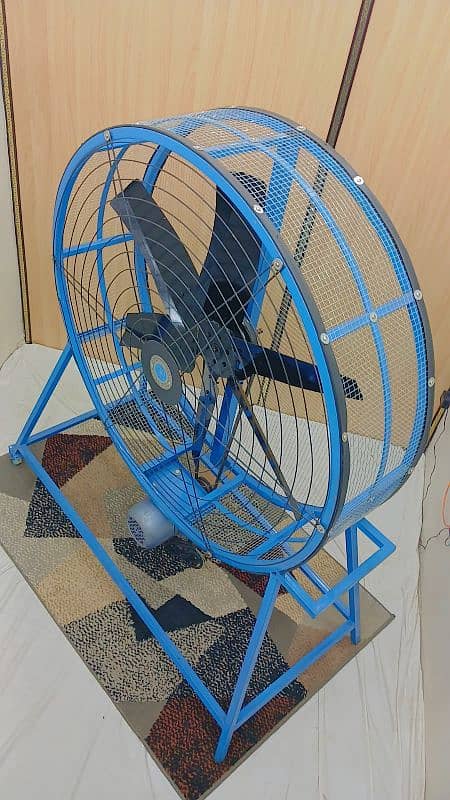 industrial blower exaust fan ventilation pedestal type trolly type big 1