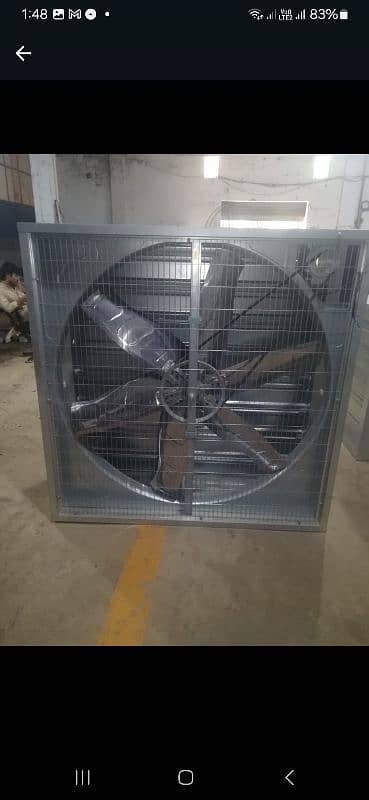 industrial blower exaust fan ventilation pedestal type trolly type big 6