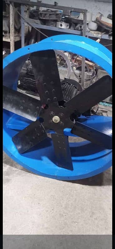 industrial blower exaust fan ventilation pedestal type trolly type big 14