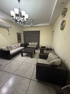 Sofa set with tables