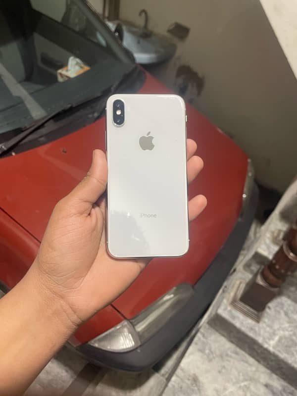 IPhone X pta Approved (64gb) white Read add first plz 0