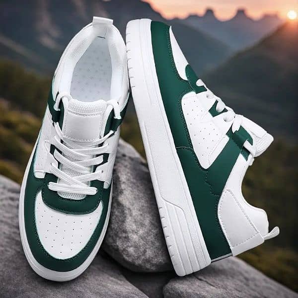 Men's Fashion Sneakers - Casual Lace-Up Footwear 0