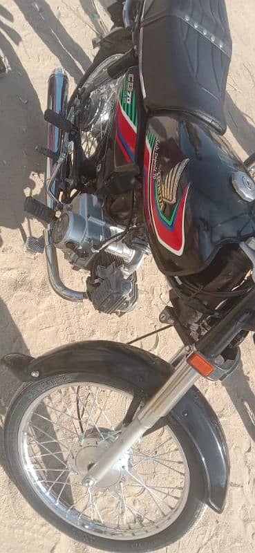 HONDA CD 70 MODEL 2017 karachi number ha 2