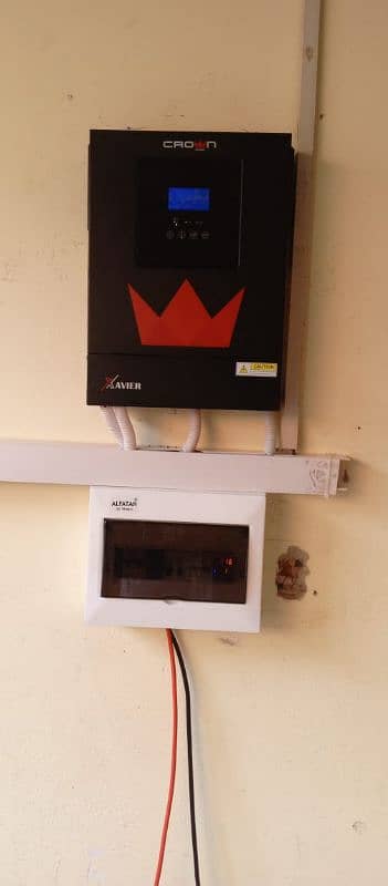 URGENT SALE CROWN XAVIER 3KW PV3000 HYBRID SOLAR INVERTER 0