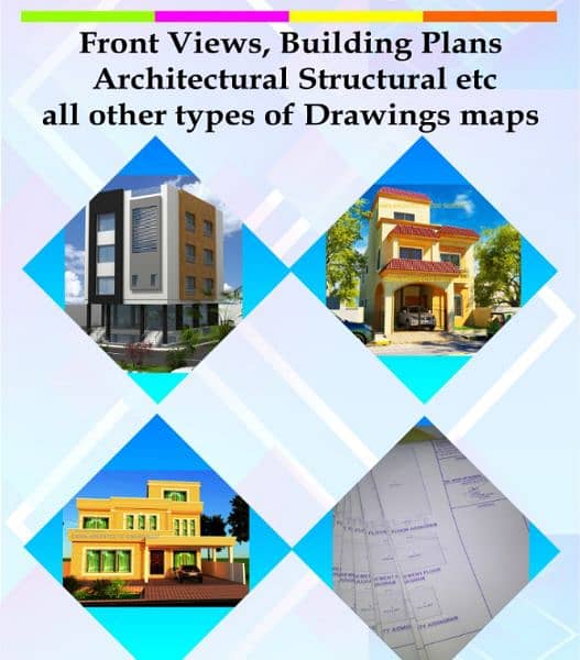 Architect interior maps Naqsha drawing structure MEP 2d 3d Land Survey 0