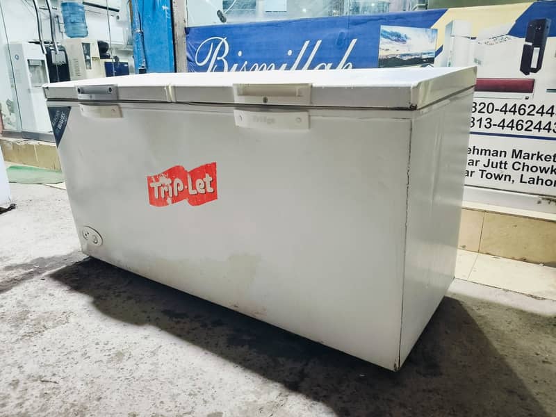 Waves D freezer doubel door steel body (0306=4462/443) uffcondition 4