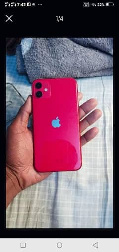 iphone 11 64gb non PTA but SIM time 2 month more available use