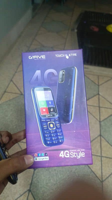 G five 4g style touch and type 3