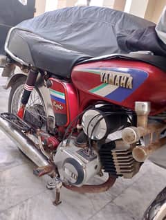 Yamaha motorcycle