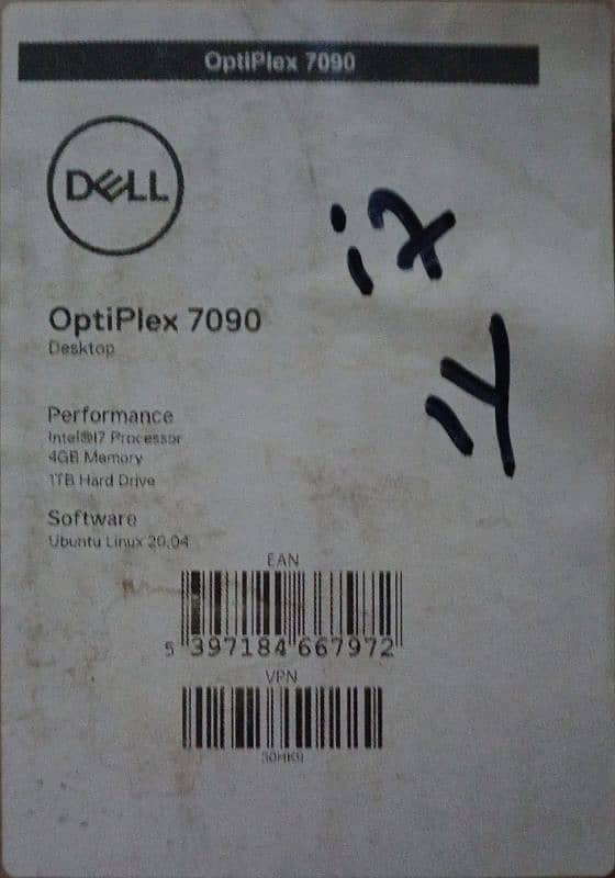 Dell OptiPlex 7090 Desktop brand new box pack 5