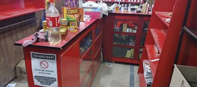 Counter And Racks For Sale