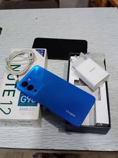 Infinix Note 12. . . 8/128 With Complete Box charger Sealed Set