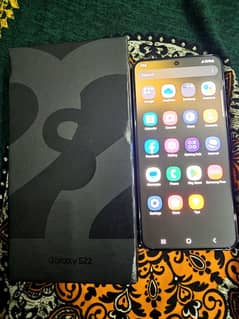 Samsung S22 8/128 Non Pta available for sale. . . 10/10 Sheesha condition