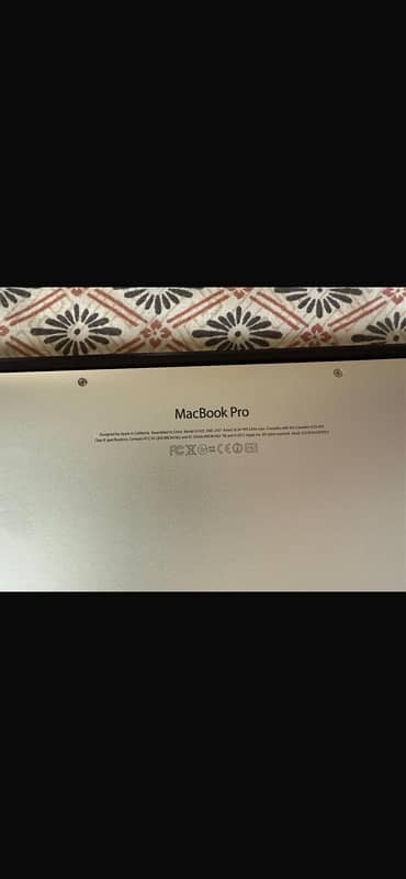 MacBook Pro (Retina, 13-inch, Late 2012) Processor 2.5 GHz Dual-Cor i5 3