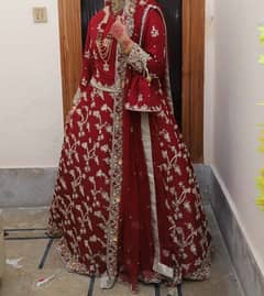 RED LEHNGA FOR SALE