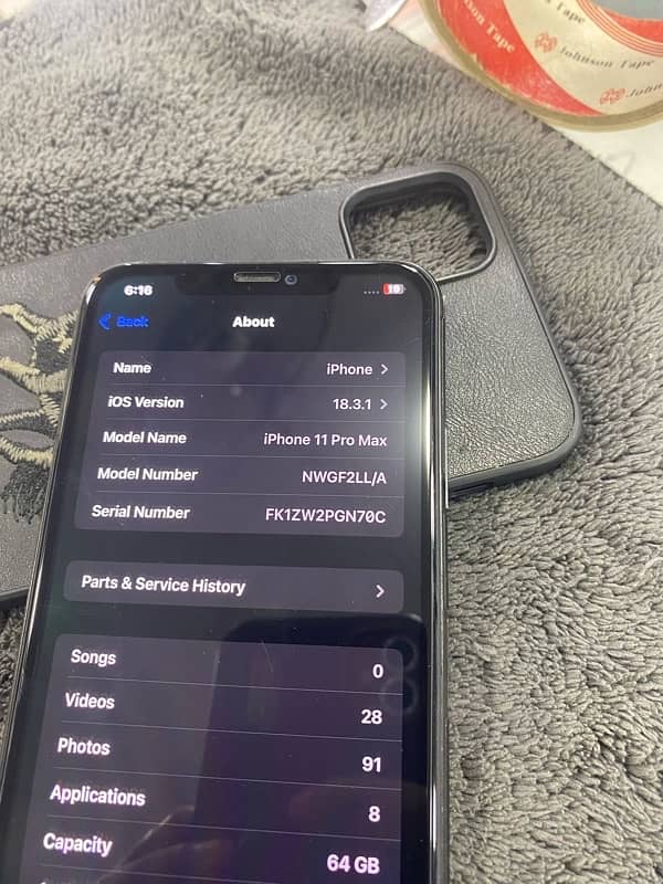 IPhone 11 Pro Max Fectery unlock All oky 1