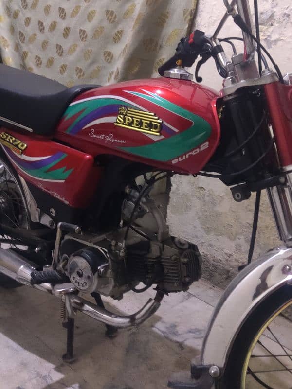 hi speed bike ha condition all ok ha double samaan ha 1