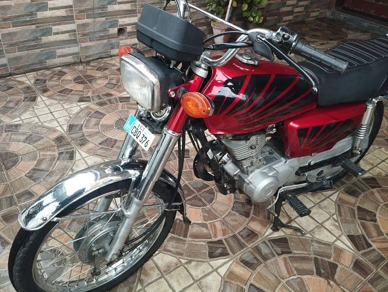 Honda 125 model 2022 register 21 fresh condition 5