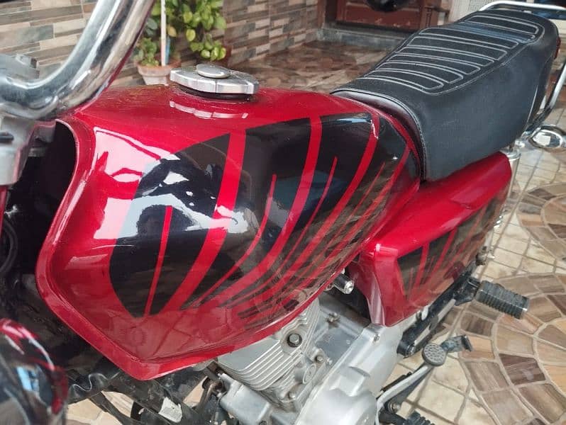 Honda 125 model 2022 register 21 fresh condition 6