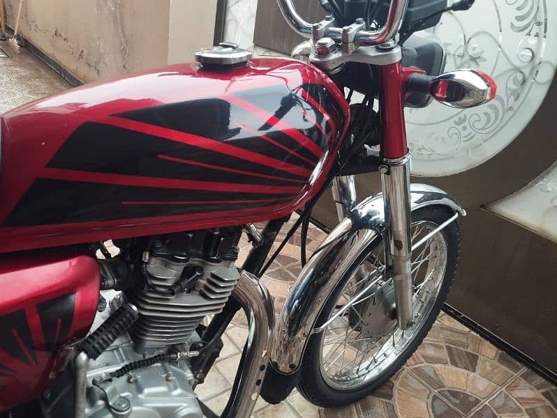 Honda 125 model 2022 register 21 fresh condition 7