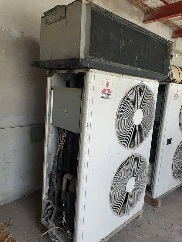 Mitsubishi With Ducted type indoor 3 ton 4.5 ton 6 ton 8 ton 2