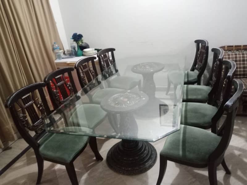 Dining table chinyoti (8 seater ) 4