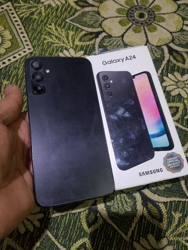 Samsung A24 with box 1